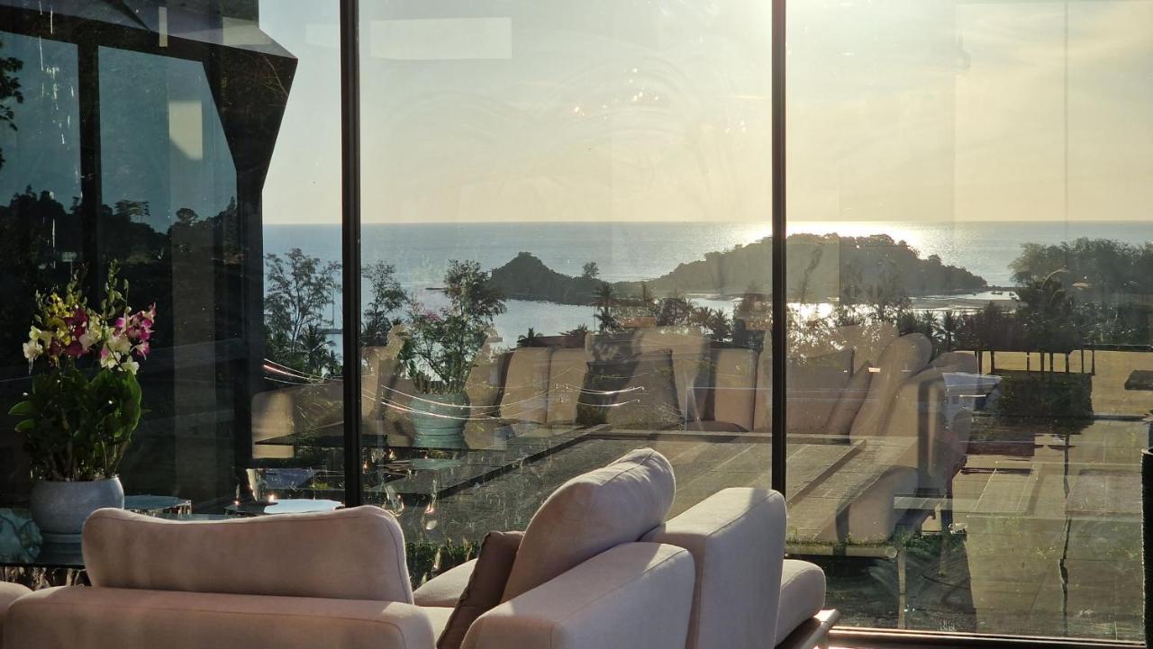 Villa Obsidian, With Staff, Sea View And Walk To Choeng Mon Beach Екстериор снимка
