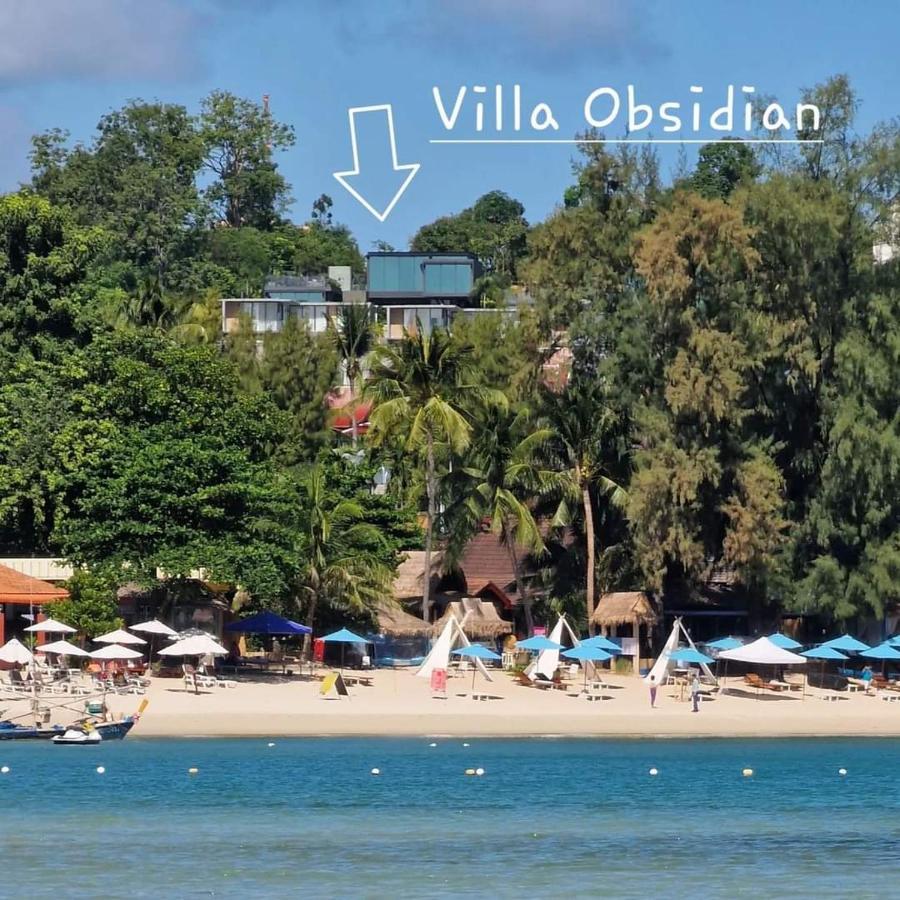 Villa Obsidian, With Staff, Sea View And Walk To Choeng Mon Beach Екстериор снимка