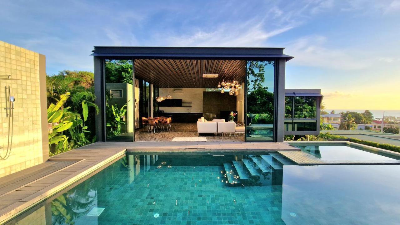 Villa Obsidian, With Staff, Sea View And Walk To Choeng Mon Beach Екстериор снимка