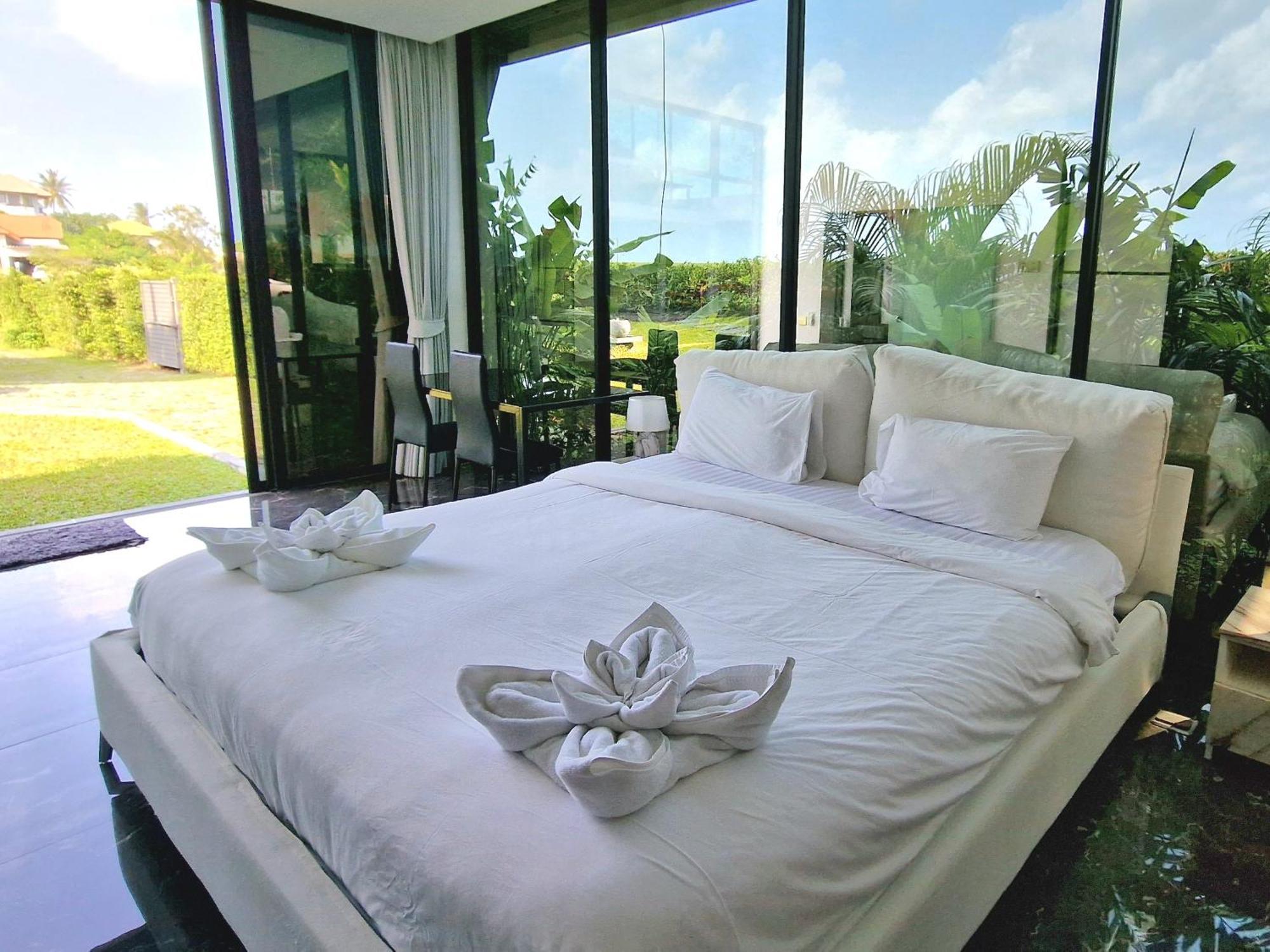 Villa Obsidian, With Staff, Sea View And Walk To Choeng Mon Beach Екстериор снимка