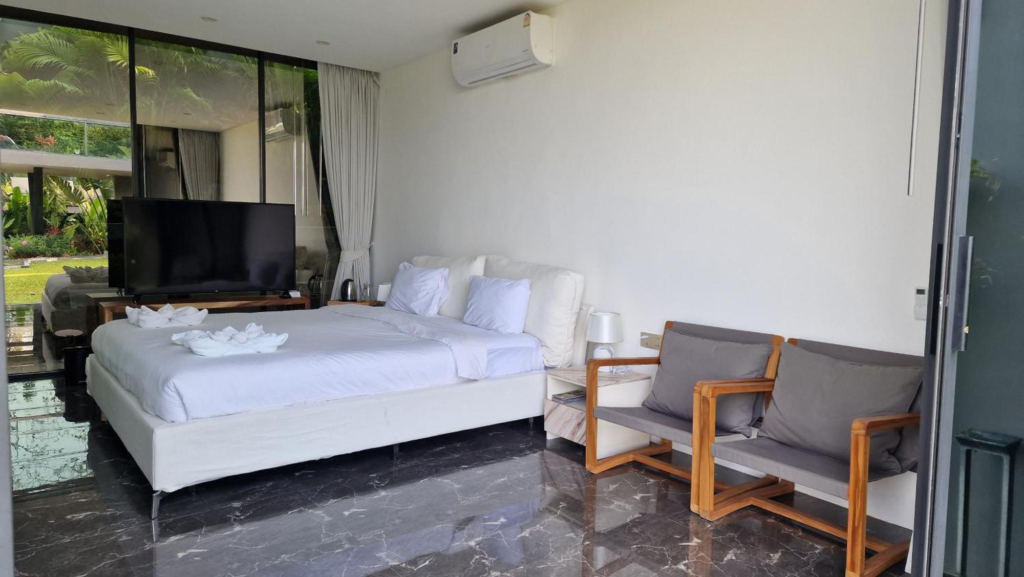 Villa Obsidian, With Staff, Sea View And Walk To Choeng Mon Beach Екстериор снимка
