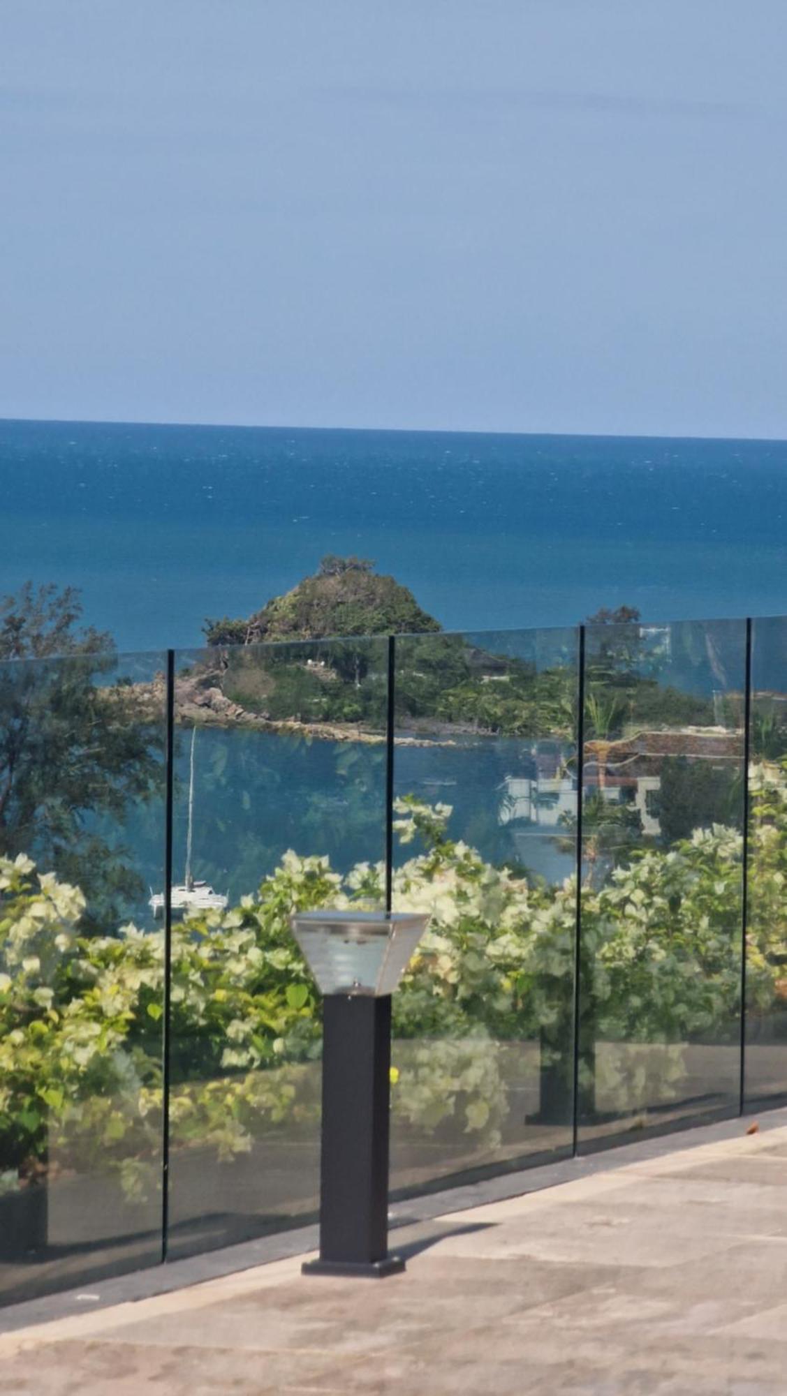 Villa Obsidian, With Staff, Sea View And Walk To Choeng Mon Beach Екстериор снимка
