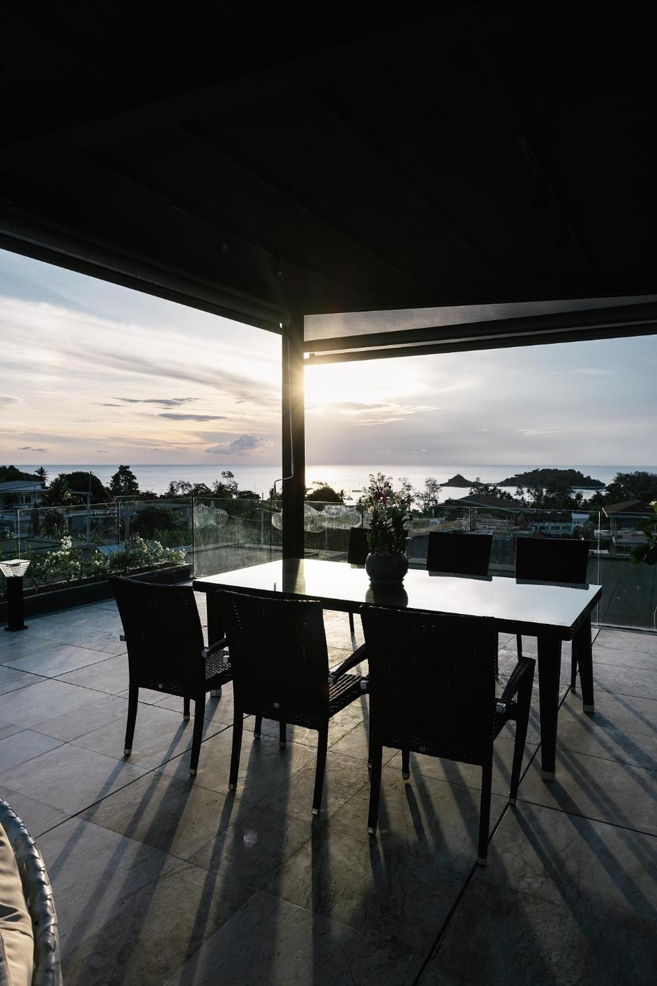 Villa Obsidian, With Staff, Sea View And Walk To Choeng Mon Beach Екстериор снимка